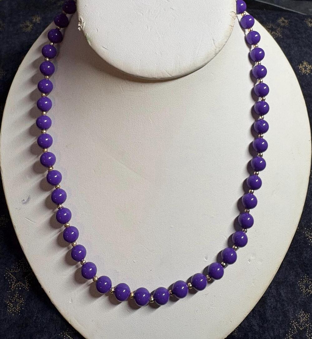 Beaded Necklaces - Assorted Color/Gold